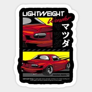 Legendary Miata Sticker